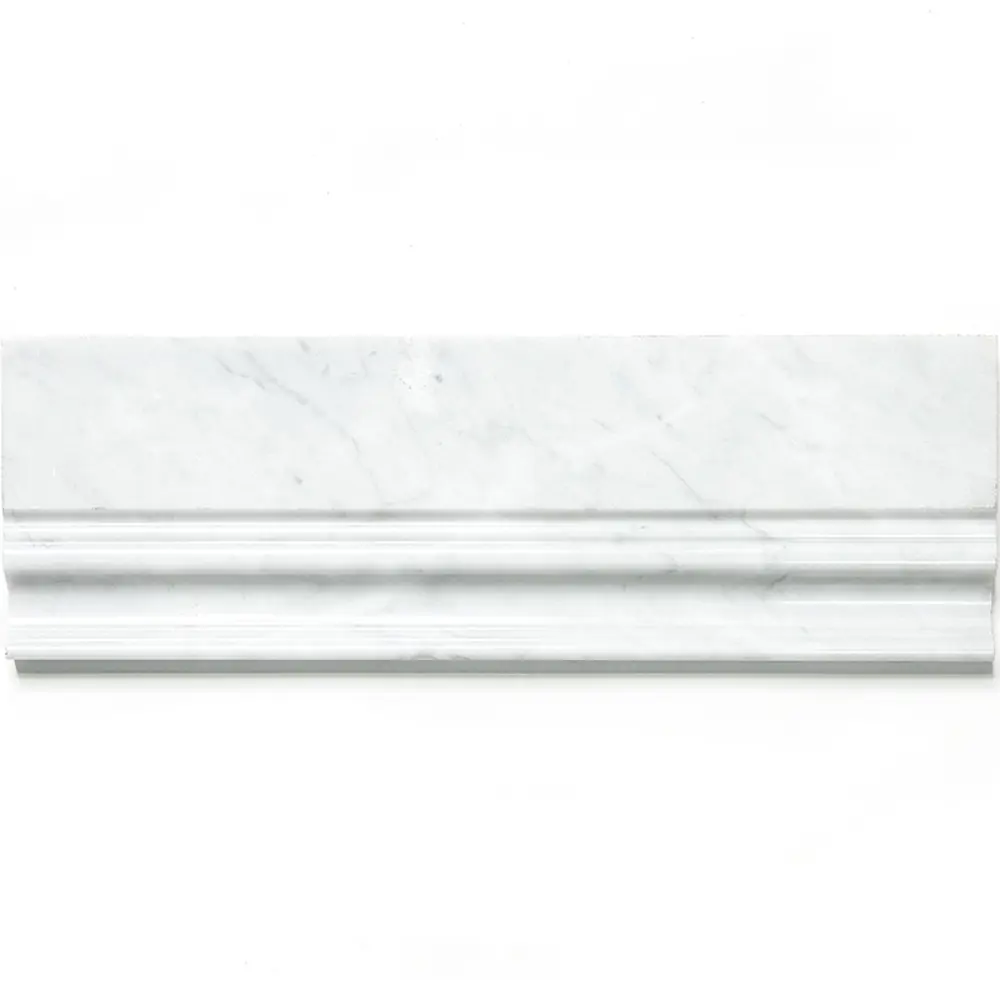 Фото Мозаика Natural Бордюры B088-4- Carrara мрамор 10x30.5 см Фото Мозаика Natural Бордюры B088-4- Carrara мрамор 10x30.5 см