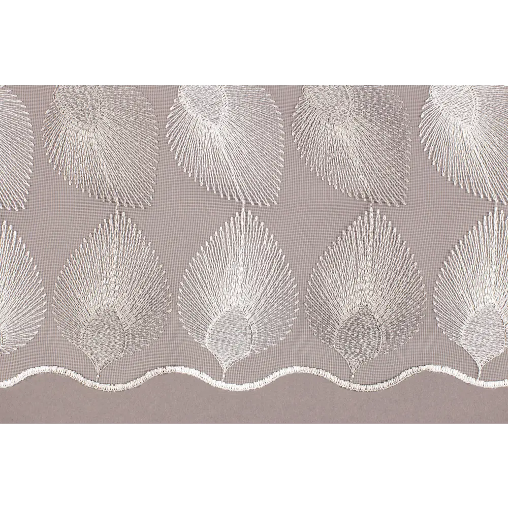 Фото Тюль Пегас YML1193 на шторной ленте 240x400 см, цвет белый Фото Тюль Пегас YML1193 на шторной ленте 240x400 см, цвет белый