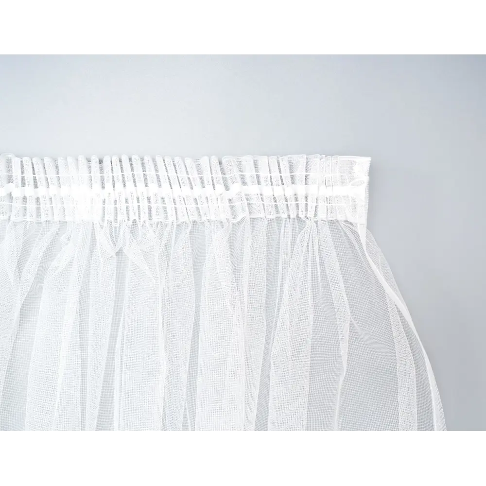 Фото 4 Тюль Пегас YML1208 на шторной ленте 270x400 см, цвет белый Фото 4 Тюль Пегас YML1208 на шторной ленте 270x400 см, цвет белый