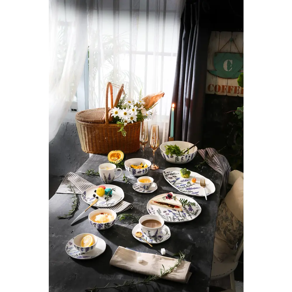 Фото 3 Тарелка круглая 26 см LIBERTY JONES Floral фарфор белый Фото 3 Тарелка круглая 26 см LIBERTY JONES Floral фарфор белый