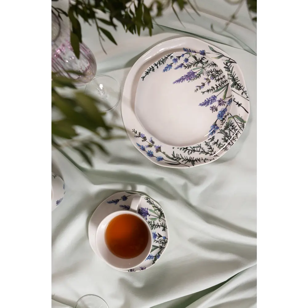 Фото 6 Тарелка круглая 26 см LIBERTY JONES Floral фарфор белый Фото 6 Тарелка круглая 26 см LIBERTY JONES Floral фарфор белый