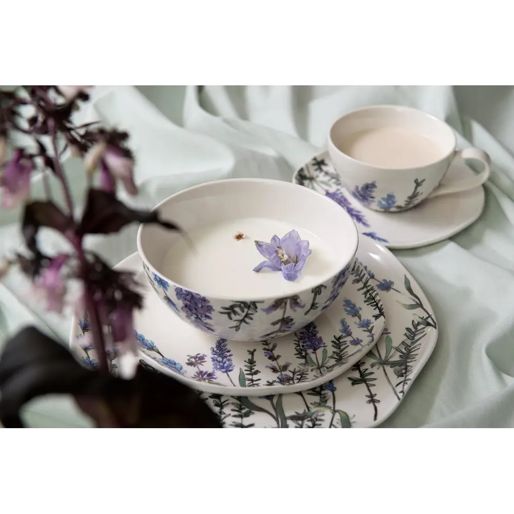 Фото 10 Тарелка круглая 26 см LIBERTY JONES Floral фарфор белый Фото 10 Тарелка круглая 26 см LIBERTY JONES Floral фарфор белый