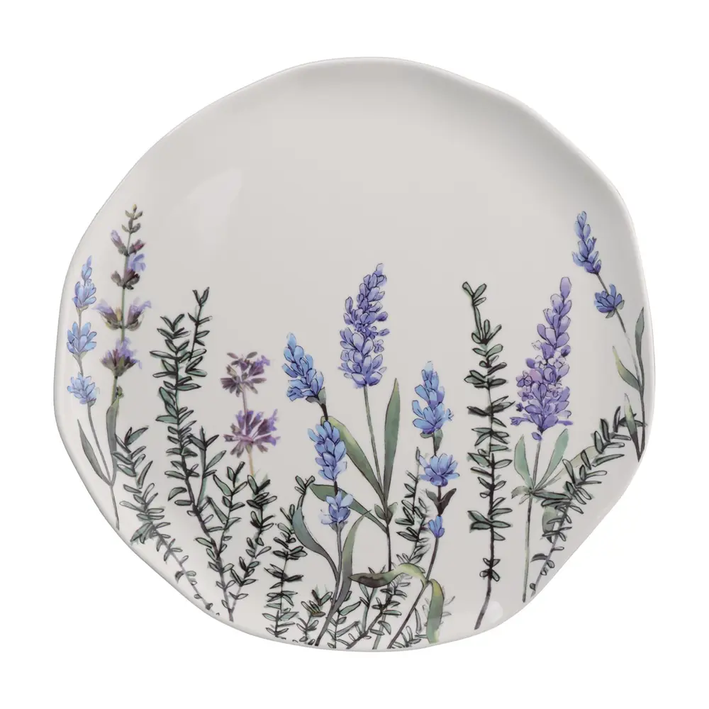 Фото 17 Тарелка круглая 26 см LIBERTY JONES Floral фарфор белый Фото 17 Тарелка круглая 26 см LIBERTY JONES Floral фарфор белый