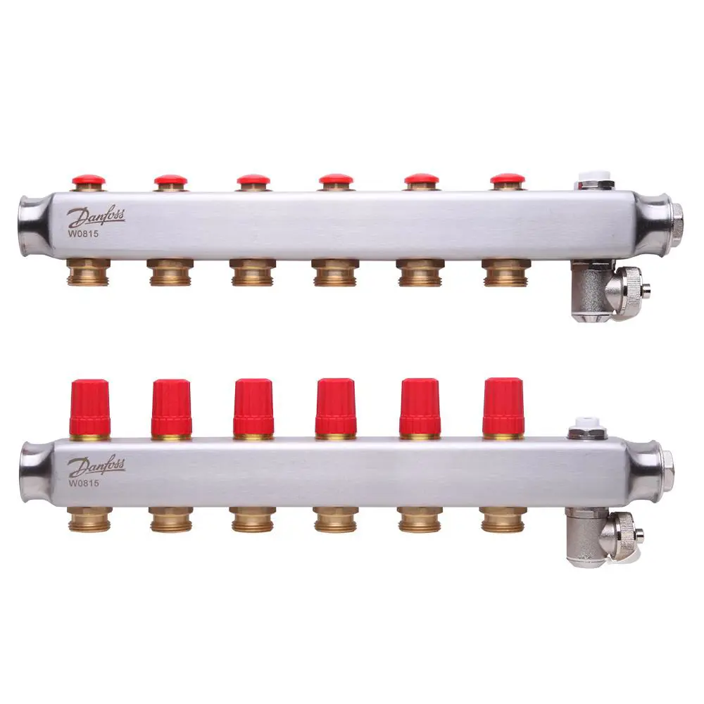 Фото Коллекторы Danfoss SSM-6 для 6 контуров Фото Коллекторы Danfoss SSM-6 для 6 контуров