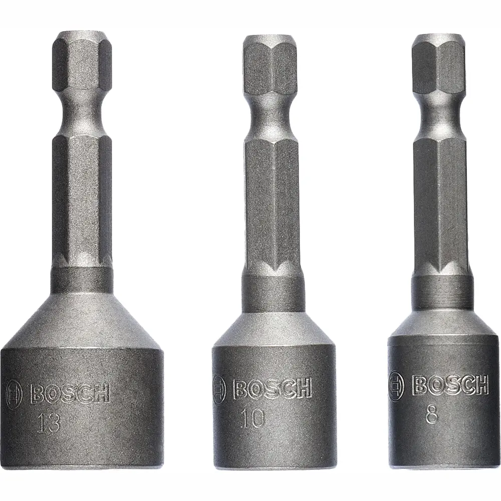 Фото Набор бит Bosch 2608551078 с торцевыми головками 8 10 13 мм 50 мм Фото Набор бит Bosch 2608551078 с торцевыми головками 8 10 13 мм 50 мм