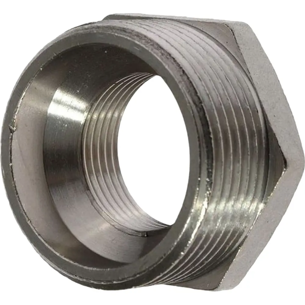 Фото Футорка Terma 1 1/4"x1 1/2" ВР-НР латунь Фото Футорка Terma 1 1/4"x1 1/2" ВР-НР латунь