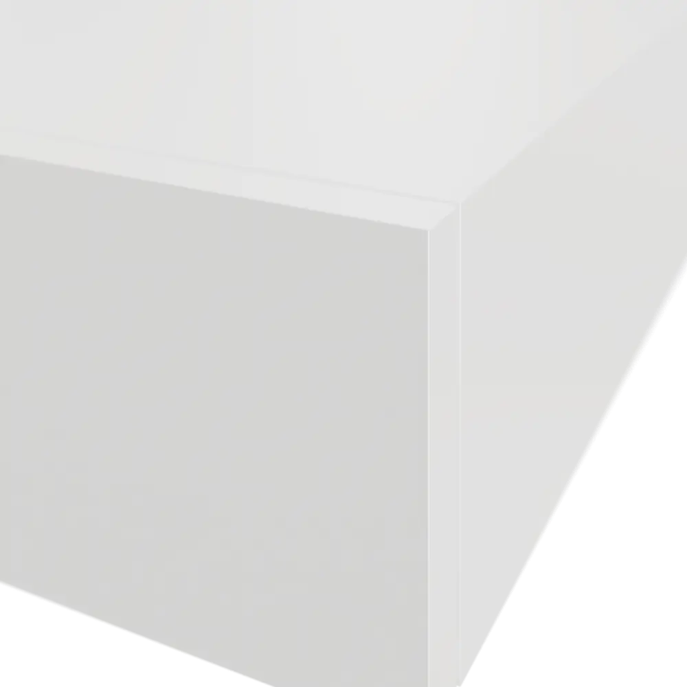Фото 3 Полка мебельная Spaceo White 40x25x8 см МДФ цвет белый Фото 3 Полка мебельная Spaceo White 40x25x8 см МДФ цвет белый