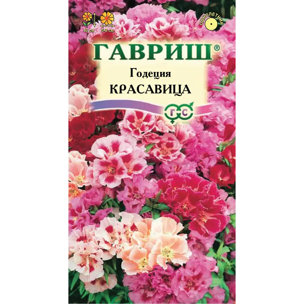 Фото Годеция Красавица махровая смесь 0.3 г Фото Годеция Красавица махровая смесь 0.3 г