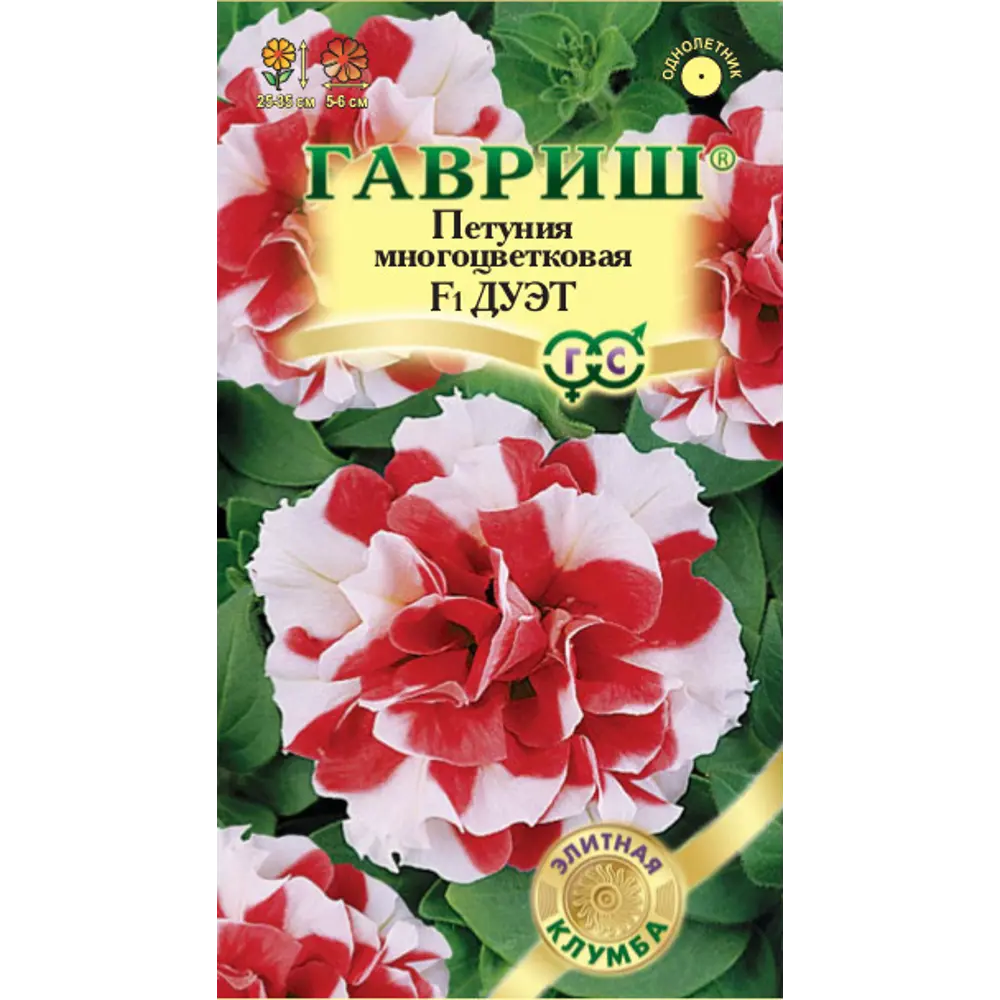 Фото Петуния Дуэт махровая серия Элитная клумба 5 шт. Фото Петуния Дуэт махровая серия Элитная клумба 5 шт.