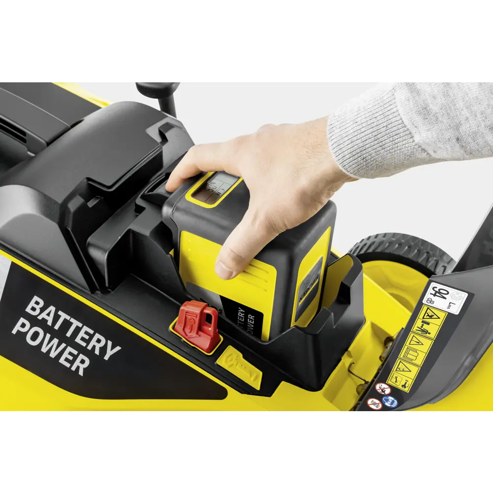 Фото 5 Газонокосилка аккумуляторная Karcher LMO Battery 36-40 36 В 40 см 1x5 Ач АКБ и ЗУ входит в комплект