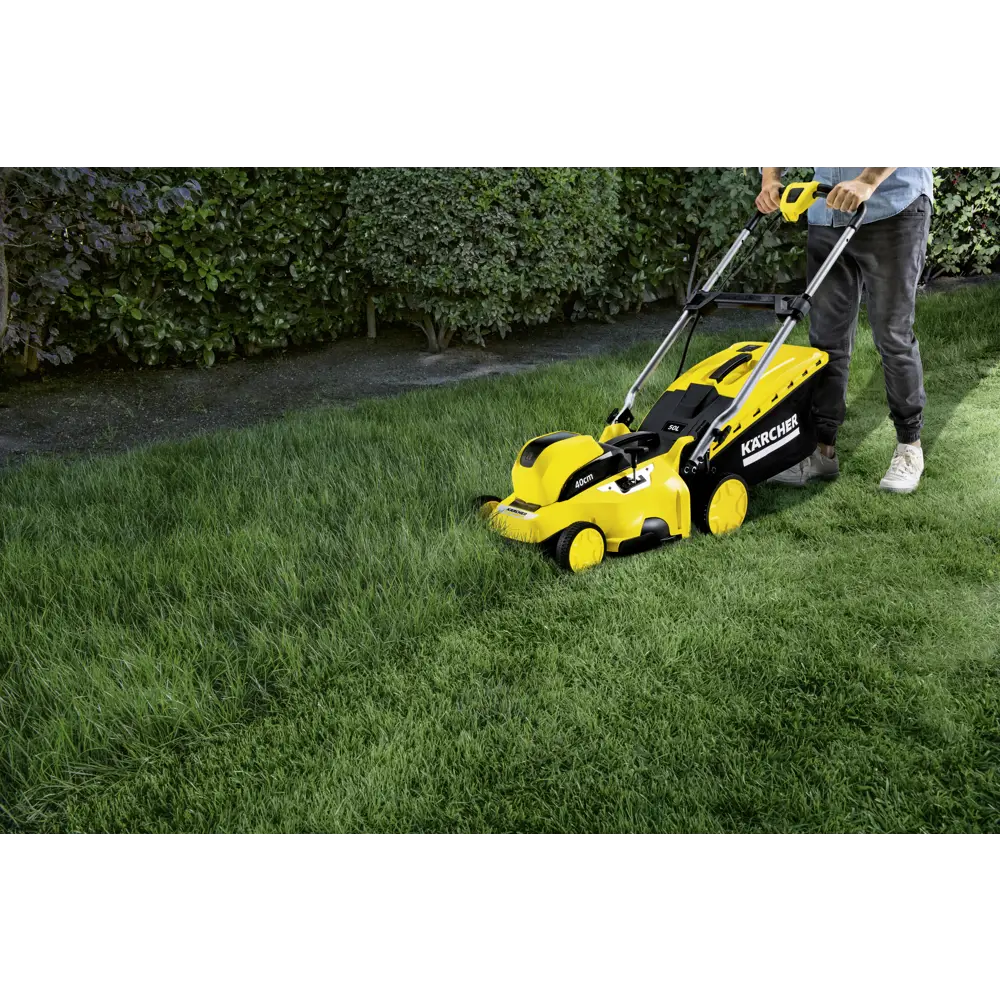 Фото 4 Газонокосилка аккумуляторная Karcher LMO Battery 36-40 36 В 40 см 1x5 Ач АКБ и ЗУ входит в комплект