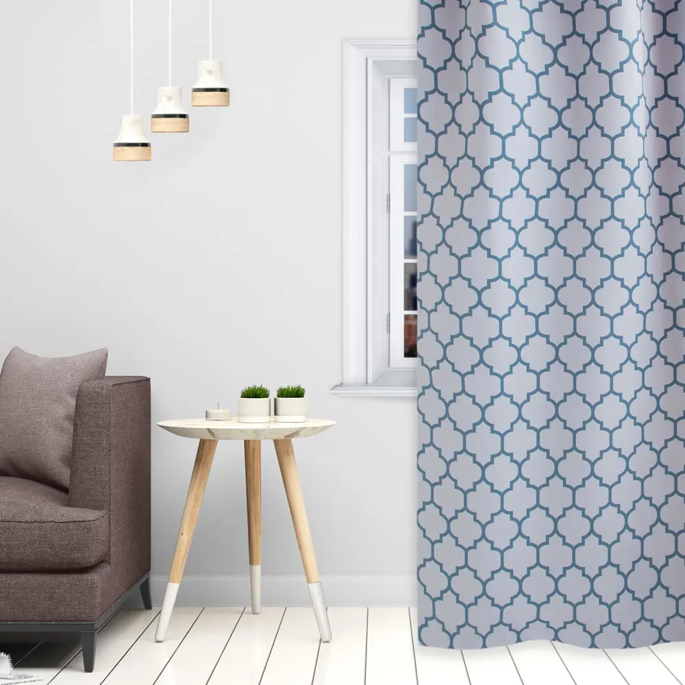 Фото 3 Штора Этель 5525191 на шторной ленте, 260x145 см, цвет белый Фото 3 Штора Этель 5525191 на шторной ленте, 260x145 см, цвет белый