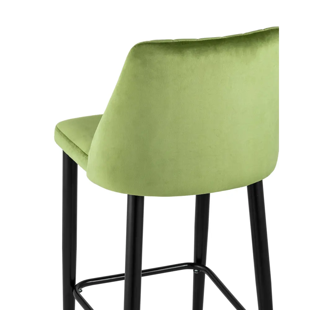 Фото 5 Стул барный 47х98х51 см Стул Груп Диего велюр салатовый AV 427-H27-08(PP) Фото 5 Стул барный 47х98х51 см Стул Груп Диего велюр салатовый AV 427-H27-08(PP)