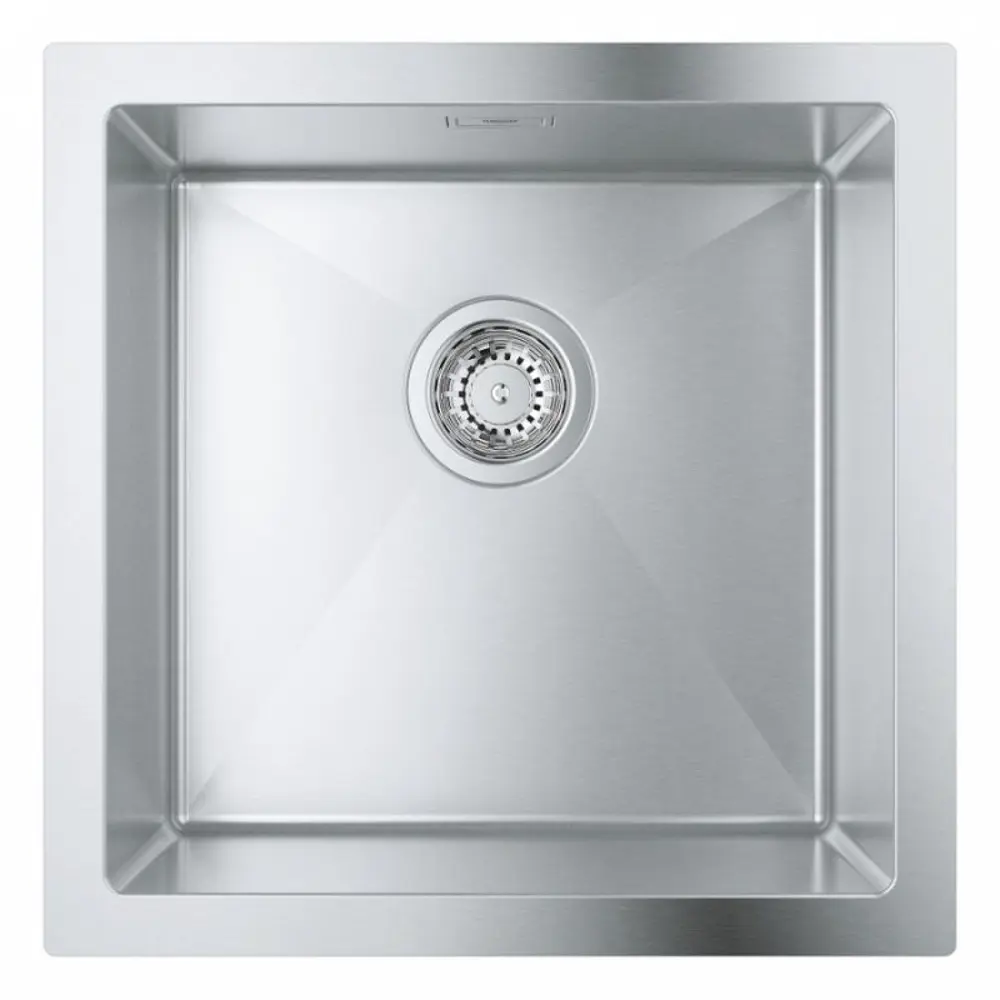 Фото Мойка квадратная 47x20x47 см Grohe K700 нержавеющая сталь цвет сталь Фото Мойка квадратная 47x20x47 см Grohe K700 нержавеющая сталь цвет сталь