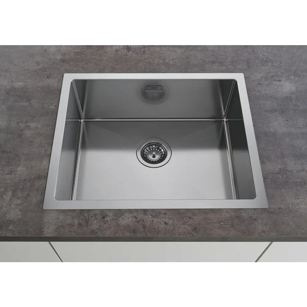 Фото 6 Мойка квадратная 50x20x45 см Grohe K700 нержавеющая сталь цвет сталь Фото 6 Мойка квадратная 50x20x45 см Grohe K700 нержавеющая сталь цвет сталь