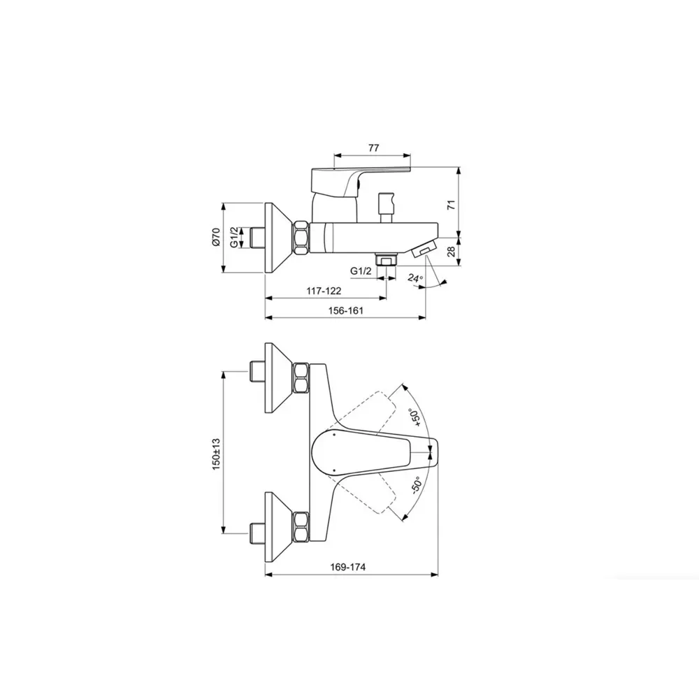 Фото 4 Душевая система Ideal Standard BC264AA 1 режим Фото 4 Душевая система Ideal Standard BC264AA 1 режим