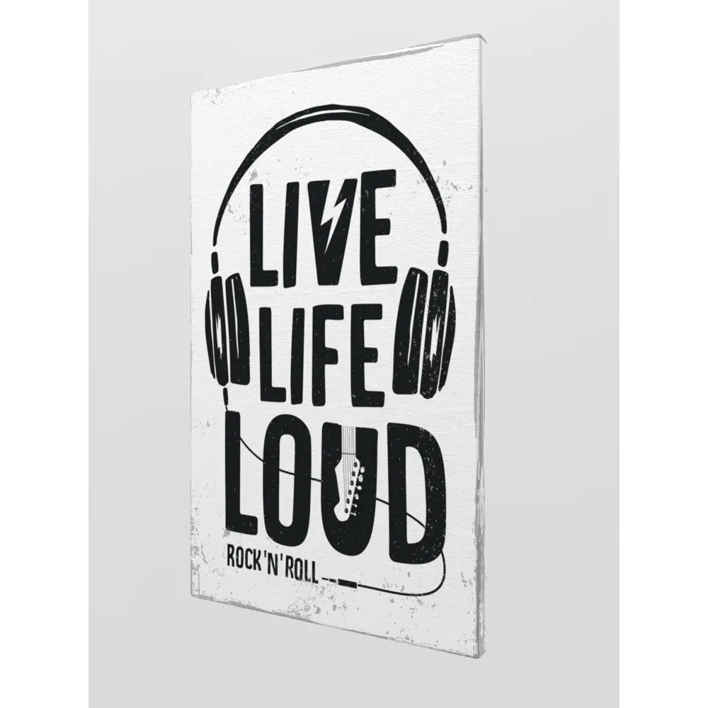 Фото Картина на холсте Great Idea "Live life loud" 100x60см. 9482 Фото Картина на холсте Great Idea "Live life loud" 100x60см. 9482