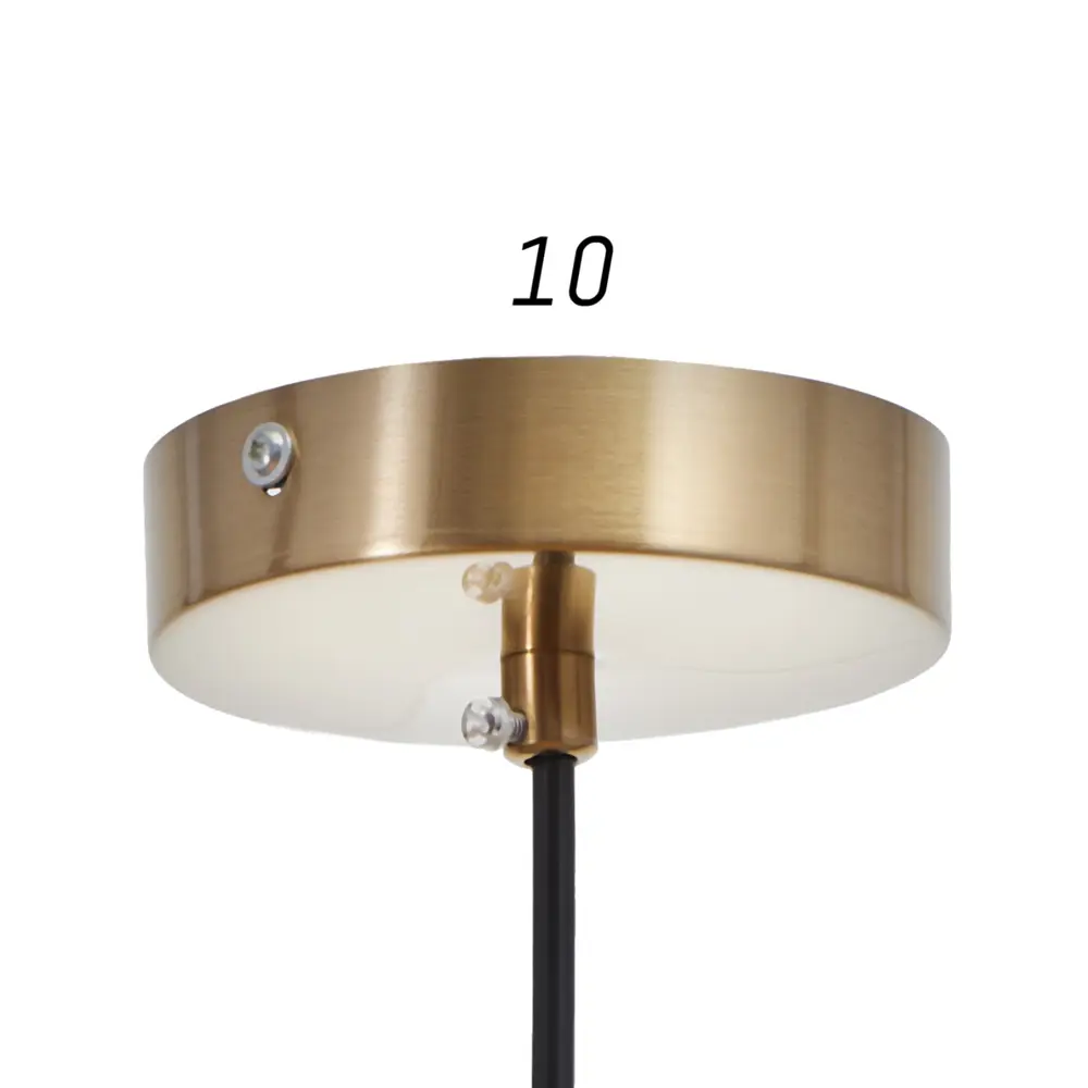 Фото 5 Светильник подвесной BayerLux F761TT-583 Фласк 1 лампа 2 м² цвет белый