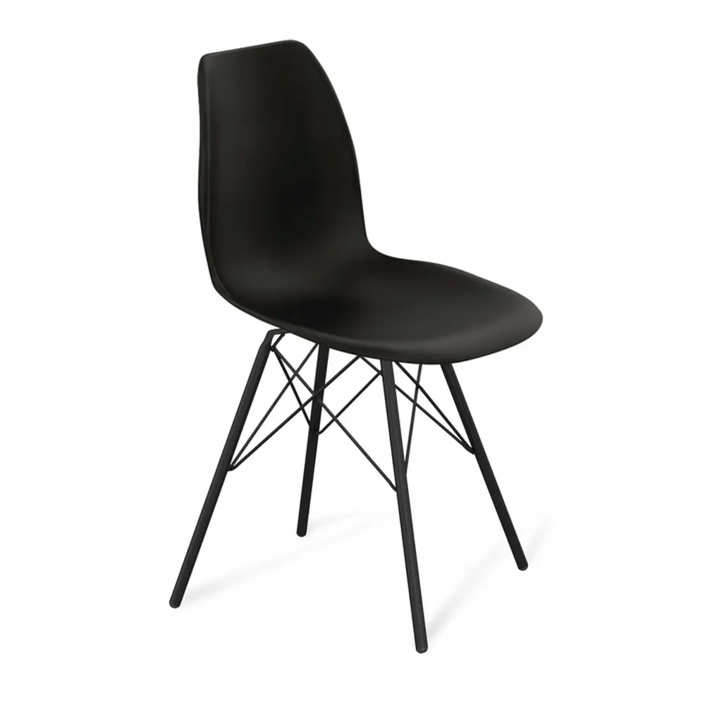 Фото Стул Sheffilton пластик черный 202851 Фото Стул Sheffilton пластик черный 202851