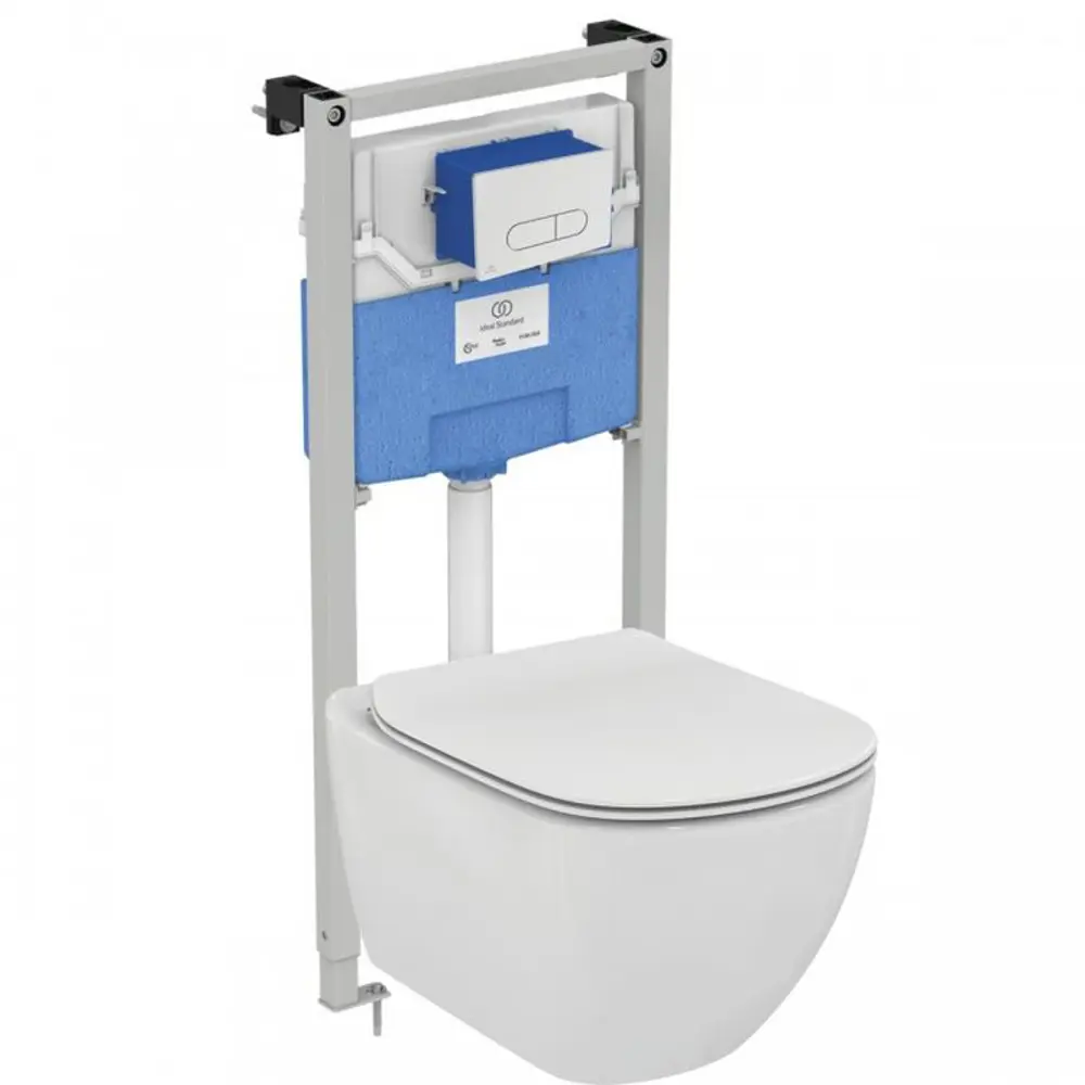 Фото Комплект инсталляция и унитаз Ideal Standard P386801 Фото Комплект инсталляция и унитаз Ideal Standard P386801
