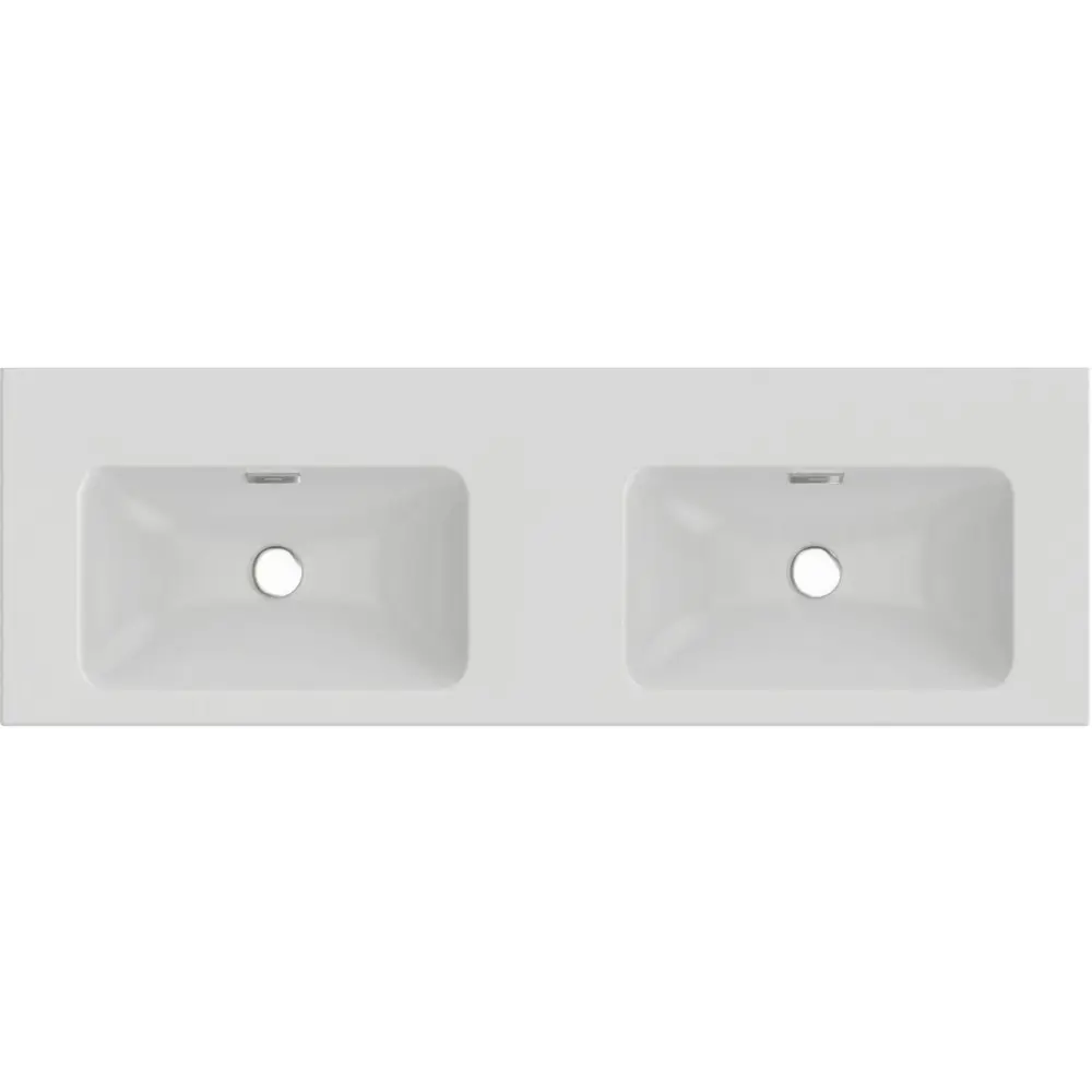 Фото 5 Раковина для двоих Jacob delafon vox Vox 140см цвет белый