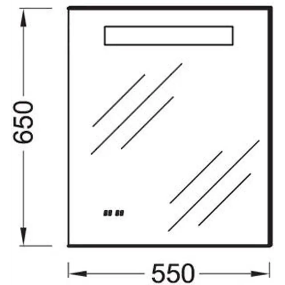 Фото 2 Зеркало со встроенной подсветкой Jacob Delafon EB1158-NF Фото 2 Зеркало со встроенной подсветкой Jacob Delafon EB1158-NF