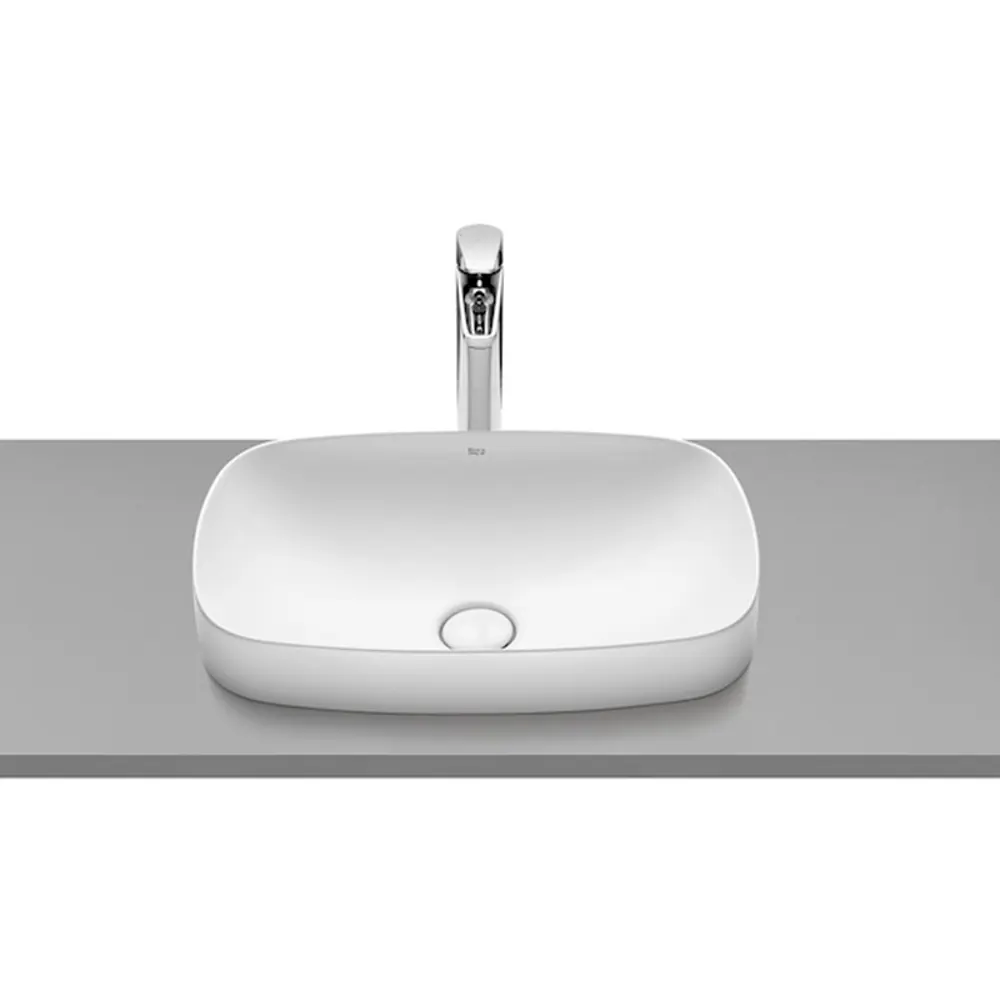 Фото Раковина Roca Inspira Soft встраиваемая 55x37 см белый 327504000 Фото Раковина Roca Inspira Soft встраиваемая 55x37 см белый 327504000