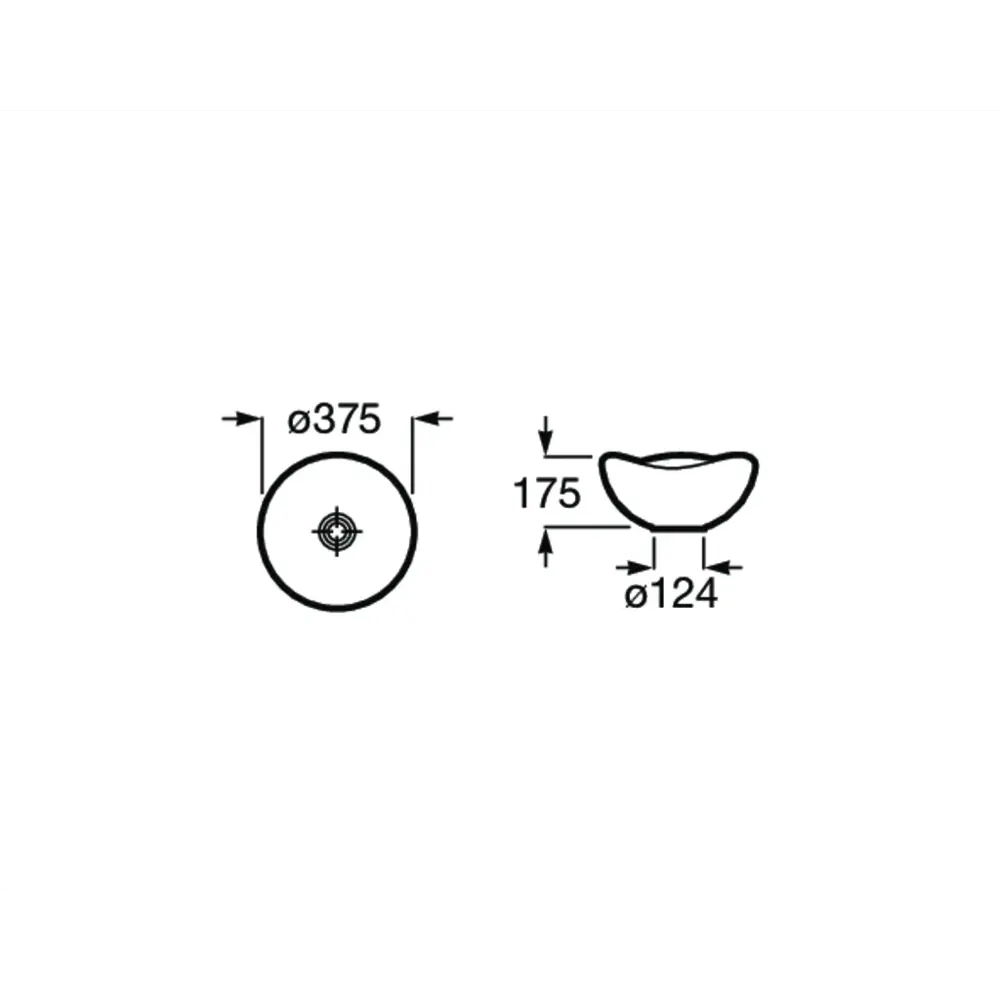 Фото 2 Раковина накладная Roca ruy ohtake 37.5см Фото 2 Раковина накладная Roca ruy ohtake 37.5см