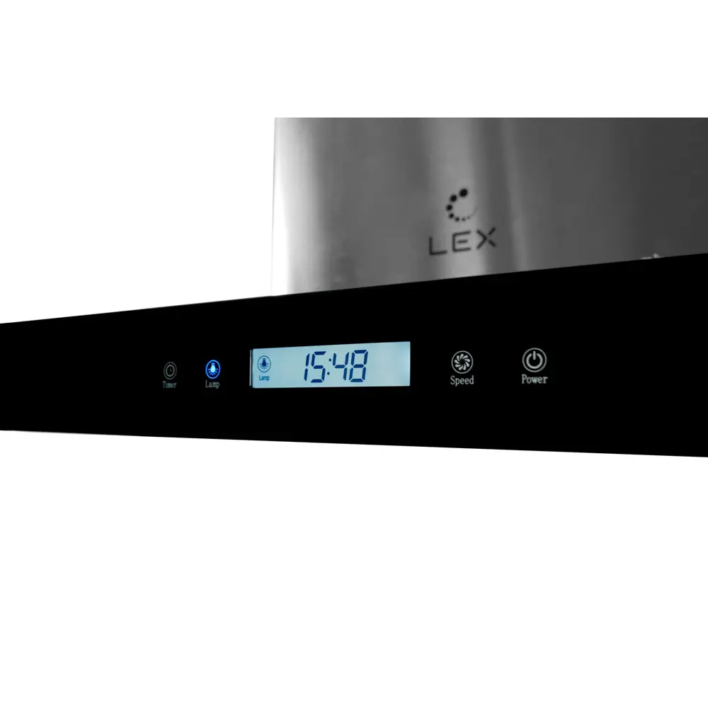 Фото 3 Вытяжка Lex Solaris Isola 900 Black 90x60x66 см цвет черный Фото 3 Вытяжка Lex Solaris Isola 900 Black 90x60x66 см цвет черный