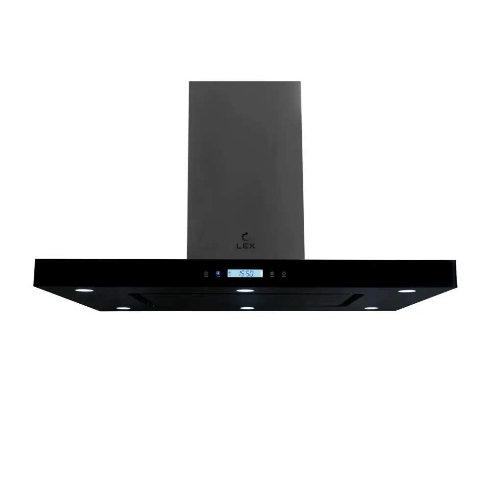 Фото 5 Вытяжка Lex Solaris Isola 900 Black 90x60x66 см цвет черный Фото 5 Вытяжка Lex Solaris Isola 900 Black 90x60x66 см цвет черный