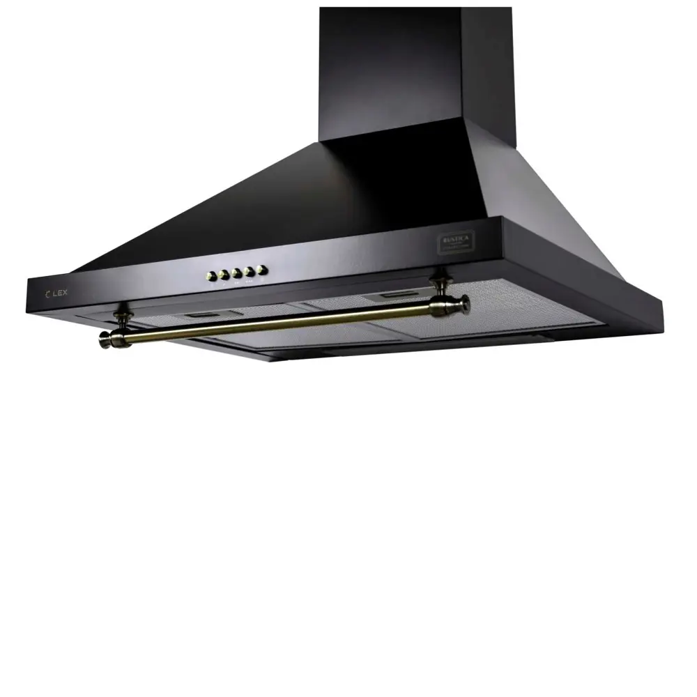 Фото 2 Вытяжка Lex Vintage 600 Black 60x68x49 см цвет черный Фото 2 Вытяжка Lex Vintage 600 Black 60x68x49 см цвет черный