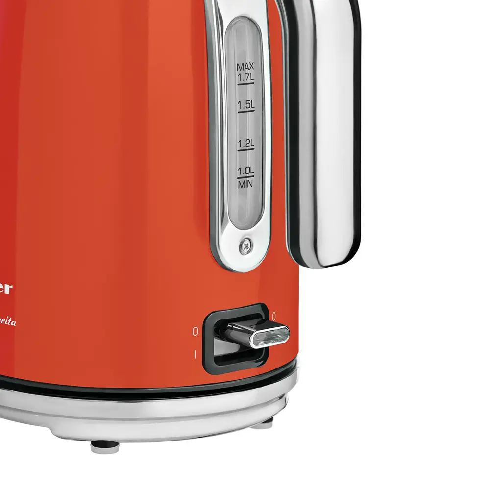 Фото 2 Электрический чайник TESLER MAGHERITA 1.7 л нержавеющая сталь KT-1755 ORANGE, оранжевый Фото 2 Электрический чайник TESLER MAGHERITA 1.7 л нержавеющая сталь KT-1755 ORANGE, оранжевый