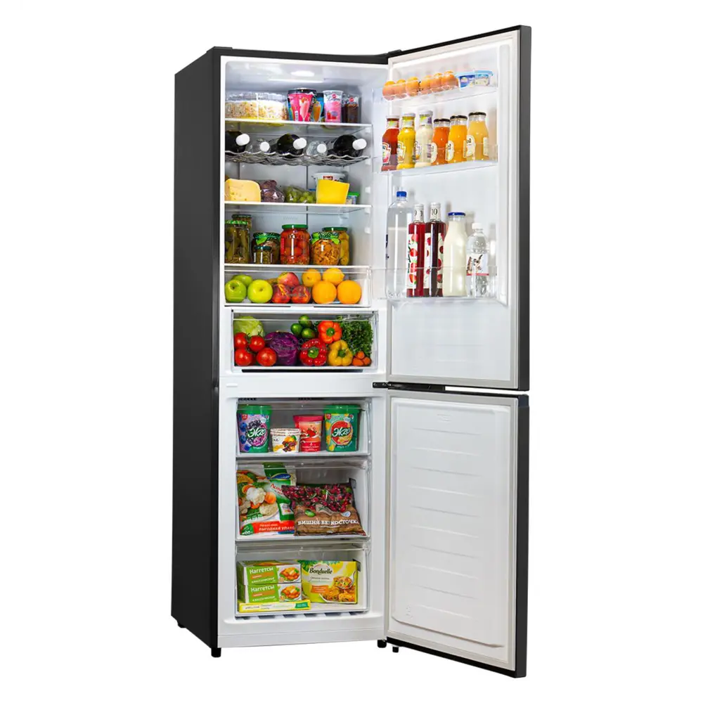 Фото 2 Отдельностоящий холодильник Lex RFS 203 NF Black 59.5x186 см цвет черный Фото 2 Отдельностоящий холодильник Lex RFS 203 NF Black 59.5x186 см цвет черный