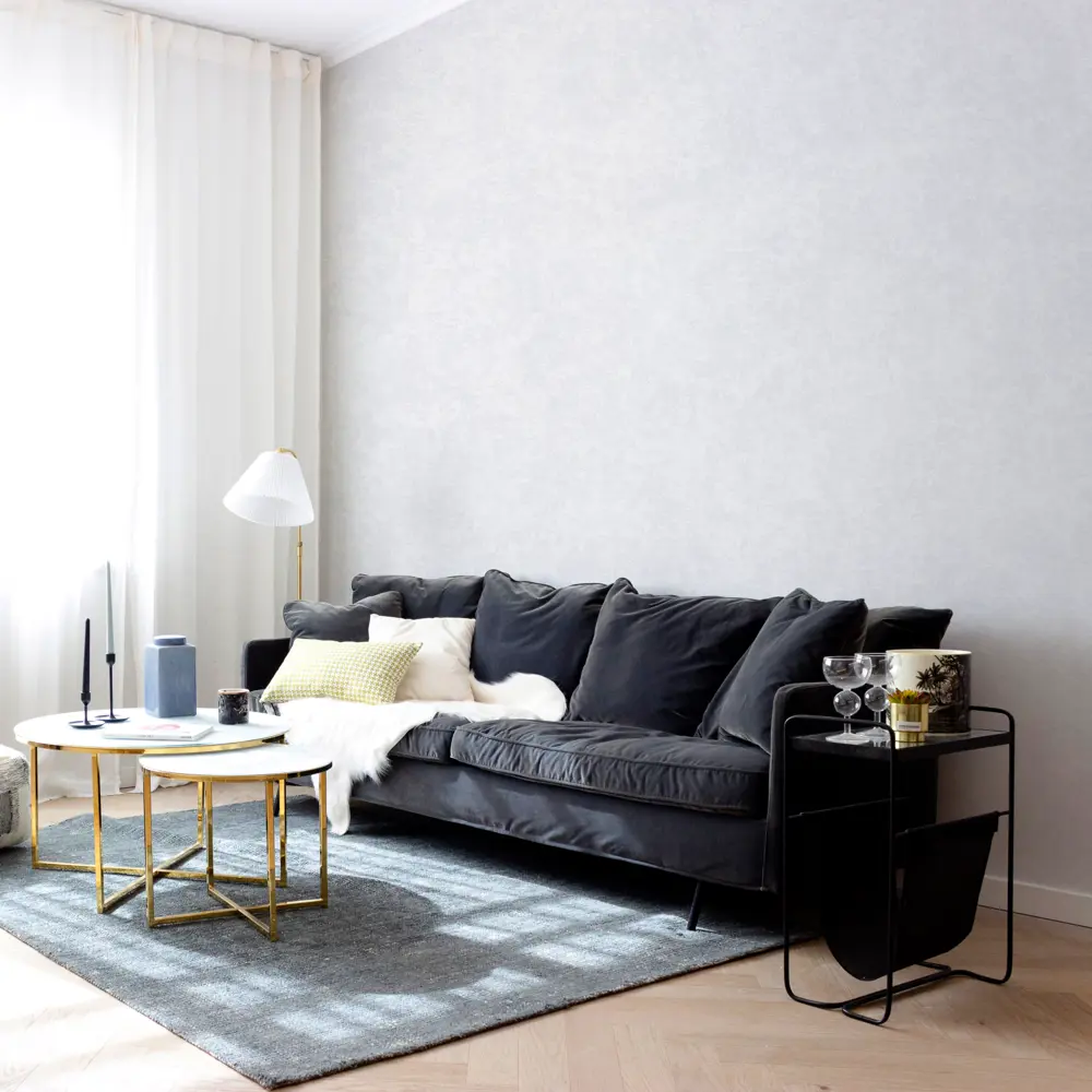 Фото 3 Обои флизелиновые Anturage Fabric белые 1.06 м 168512-00