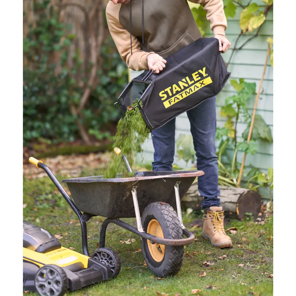 Фото 6 Газонокосилка аккумуляторная Stanley SFMCMWS251M-QW 36 В 51 см 2x4 Ач АКБ и ЗУ входит в комплект Фото 6 Газонокосилка аккумуляторная Stanley SFMCMWS251M-QW 36 В 51 см 2x4 Ач АКБ и ЗУ входит в комплект