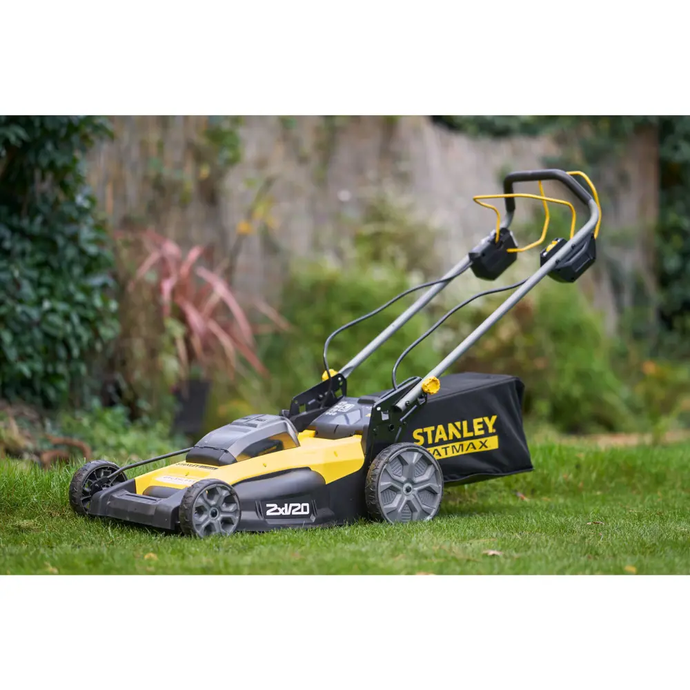 Фото 5 Газонокосилка аккумуляторная Stanley SFMCMWS251M-QW 36 В 51 см 2x4 Ач АКБ и ЗУ входит в комплект Фото 5 Газонокосилка аккумуляторная Stanley SFMCMWS251M-QW 36 В 51 см 2x4 Ач АКБ и ЗУ входит в комплект