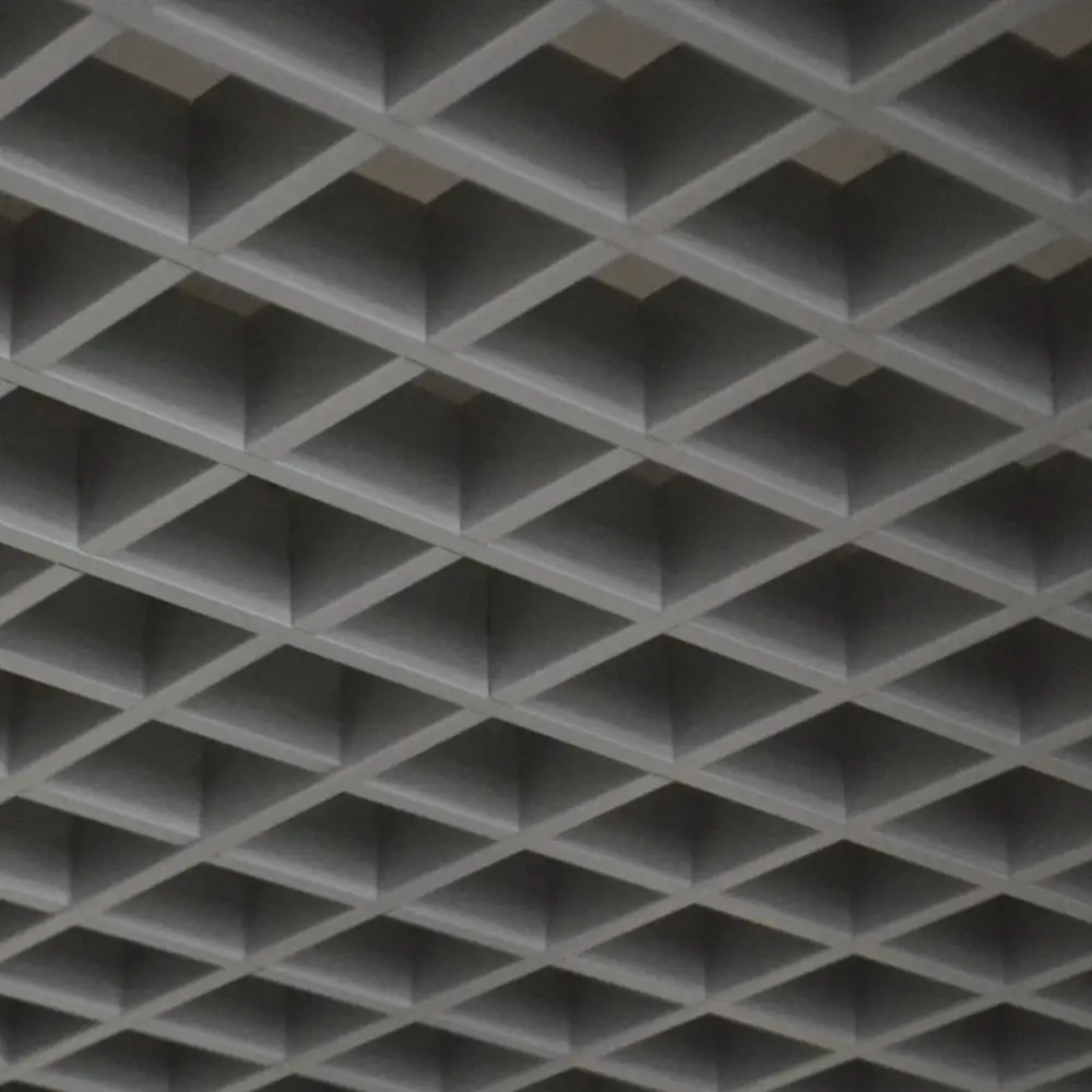 Фото 3 Профиль Грильято Cesal 82136900 ПРОФИ папа 75х75х40 мм металлик 0.6 м