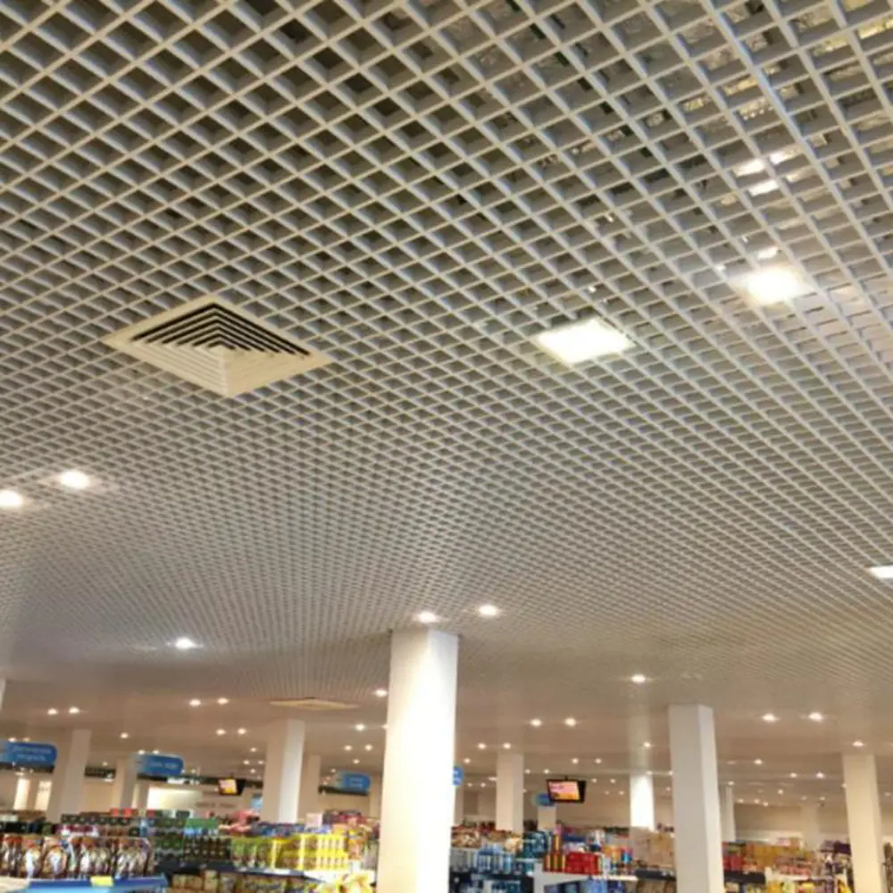 Фото 3 Профиль Грильято Cesal 82136863 ПРОФИ 100х100х40 мм белый матовый 1.2 м