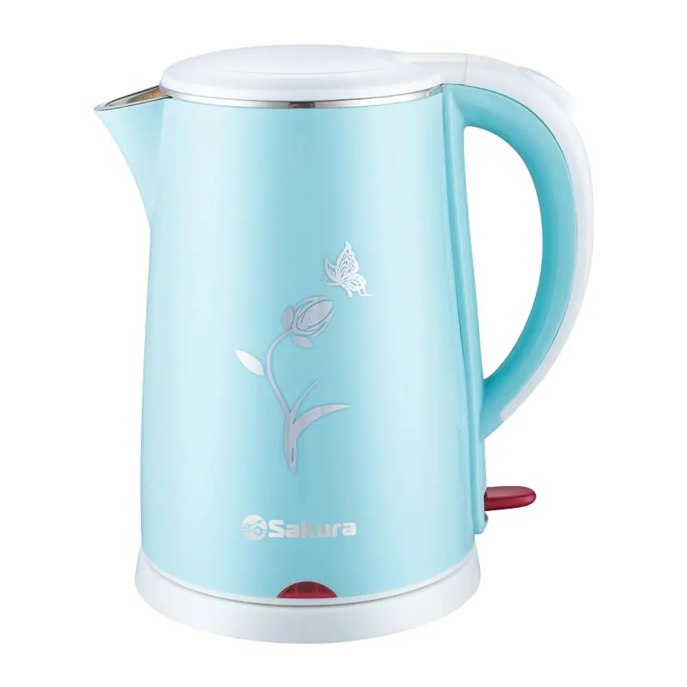 Фото Чайник электрический Sakura SA-2159WBL 1.8 л, цвет голубой Фото Чайник электрический Sakura SA-2159WBL 1.8 л, цвет голубой