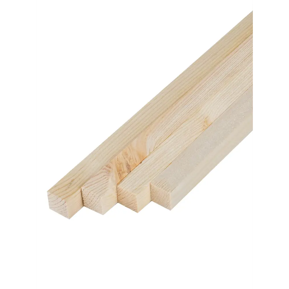 Фото 2 Рейка деревянная Timber&Style профилированная 20х20х1000мм сорт АВ хвоя комплект 4 шт Фото 2 Рейка деревянная Timber&Style профилированная 20х20х1000мм сорт АВ хвоя комплект 4 шт