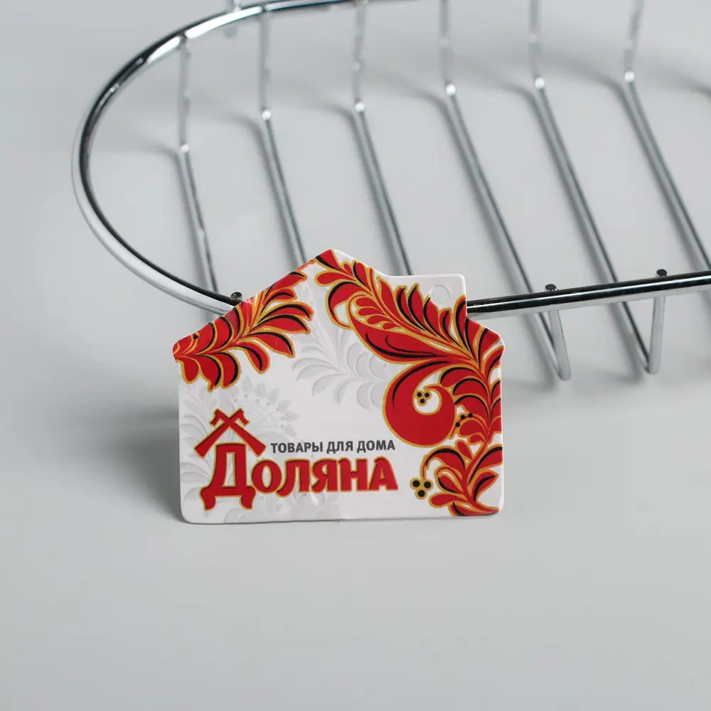 Фото 4 Мыльница для ванной Доляна 2506496 металл серый Фото 4 Мыльница для ванной Доляна 2506496 металл серый