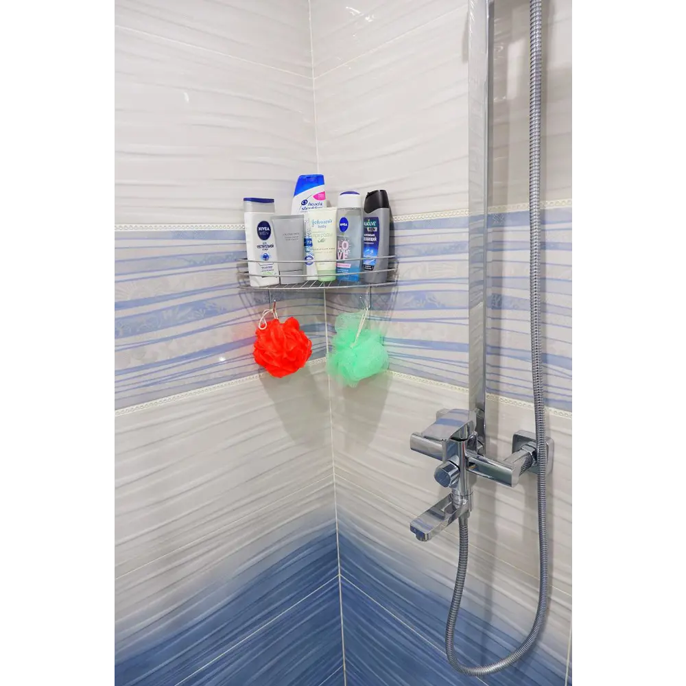 Фото 4 Полка угловая 1 секционная Алтайский металлист АЛТ 18С цвет хром Фото 4 Полка угловая 1 секционная Алтайский металлист АЛТ 18С цвет хром