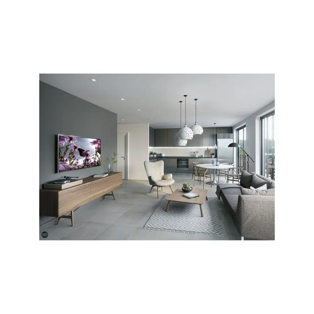 Фото Кронштейн для ТВ Unico Metall UCM-7500B фиксированный цвет черный Фото Кронштейн для ТВ Unico Metall UCM-7500B фиксированный цвет черный