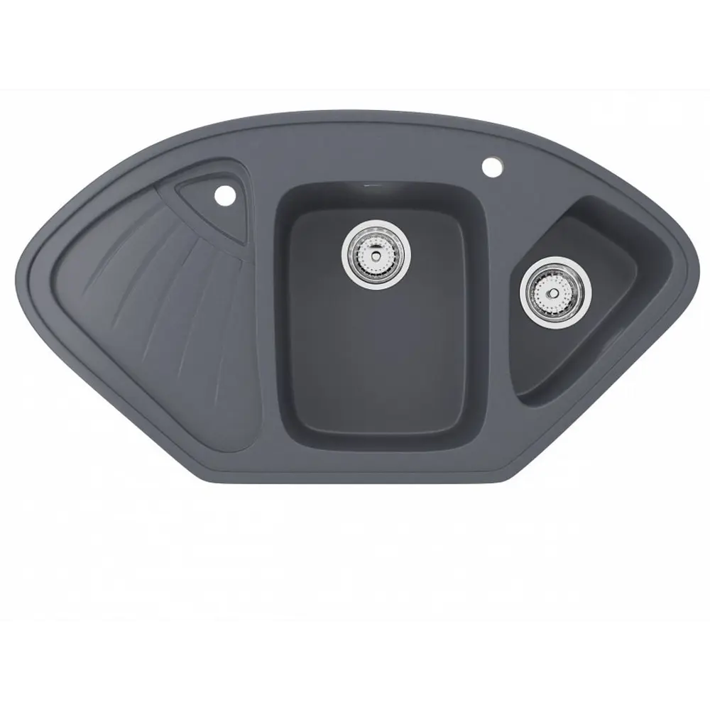 Фото Мойка для кухни Ulgran U-501-343 цвет антрацит Фото Мойка для кухни Ulgran U-501-343 цвет антрацит