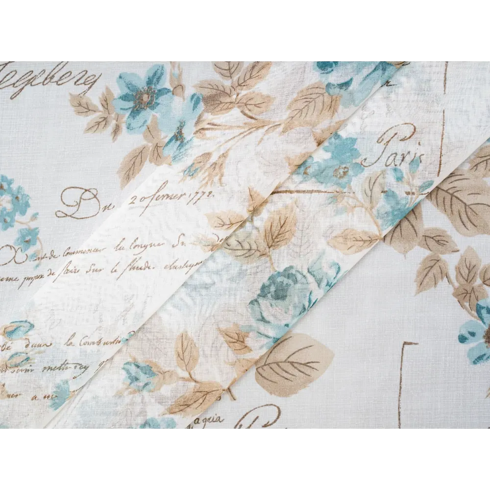 Фото 4 Тюль Гортензия YML2021 на шторной ленте, 270x400 см, цвет голубой Фото 4 Тюль Гортензия YML2021 на шторной ленте, 270x400 см, цвет голубой