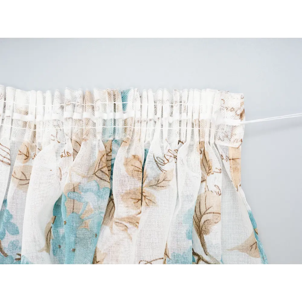 Фото 5 Тюль Гортензия YML2021 на шторной ленте, 270x400 см, цвет голубой Фото 5 Тюль Гортензия YML2021 на шторной ленте, 270x400 см, цвет голубой