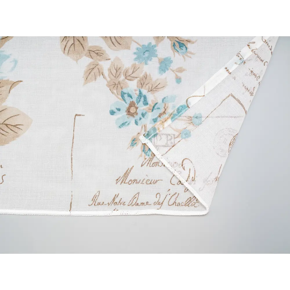 Фото 6 Тюль Гортензия YML2021 на шторной ленте, 270x400 см, цвет голубой Фото 6 Тюль Гортензия YML2021 на шторной ленте, 270x400 см, цвет голубой