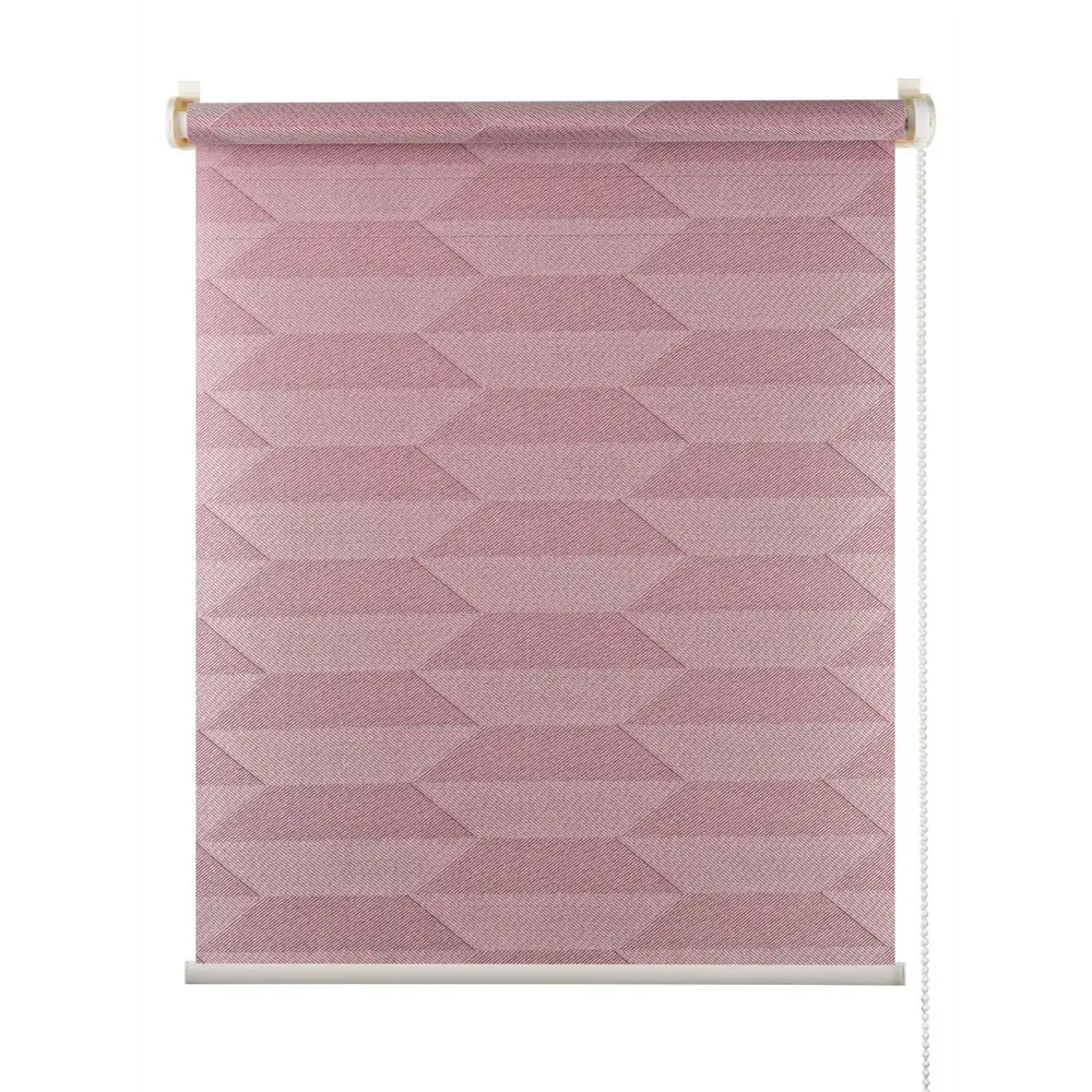 Фото Рулонная штора Праймдекор Диагональ 170x73 см цвет лиловый Фото Рулонная штора Праймдекор Диагональ 170x73 см цвет лиловый