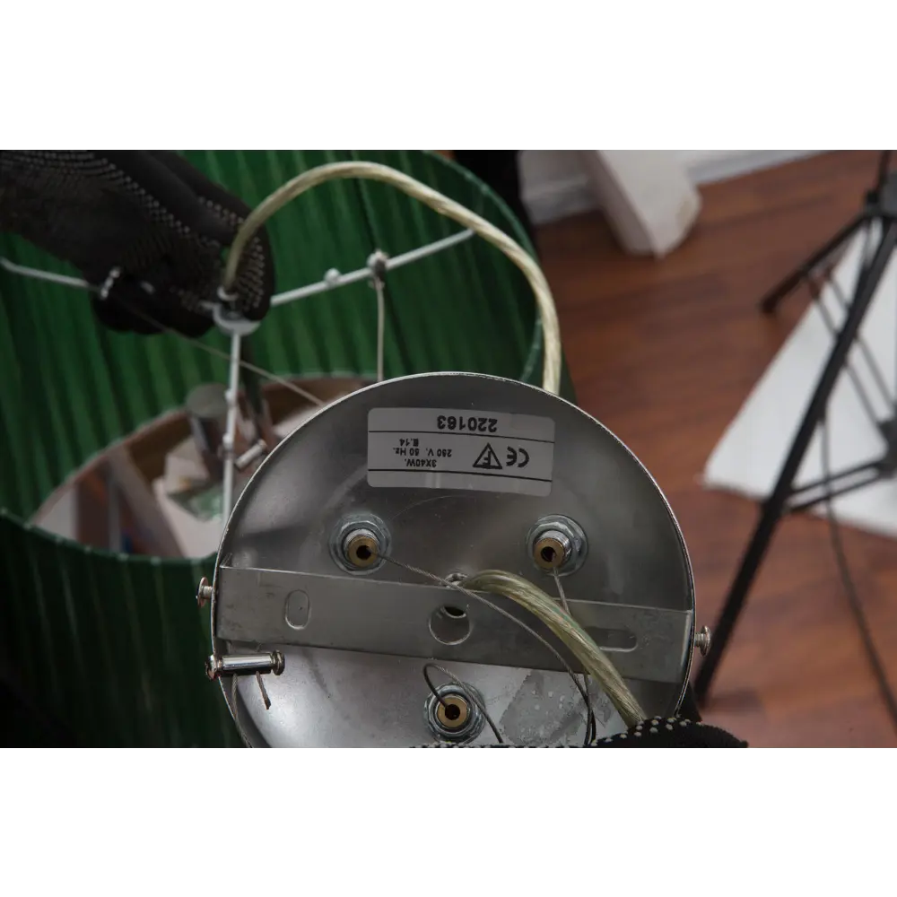 Фото 6 Люстра подвесная Abrasax 220163-Green 3 лампы цвет серый Фото 6 Люстра подвесная Abrasax 220163-Green 3 лампы цвет серый