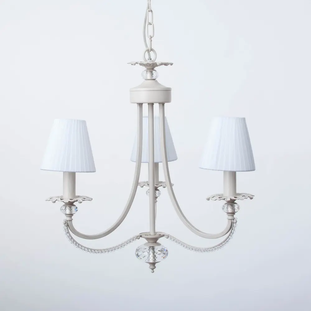 Фото 2 Люстра подвесная Abrasax 3007/3(creampearl) 3 лампы цвет бежевый Фото 2 Люстра подвесная Abrasax 3007/3(creampearl) 3 лампы цвет бежевый